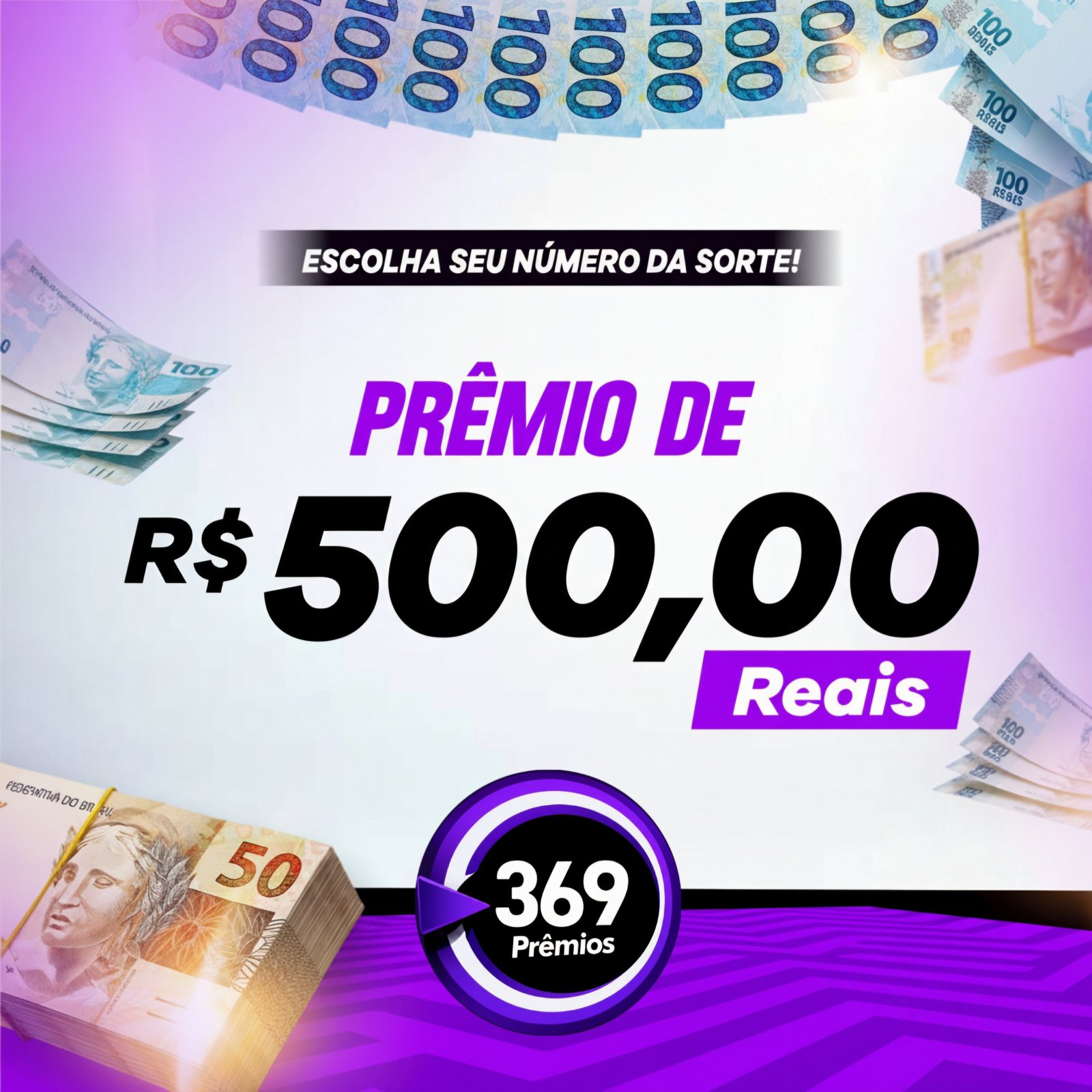 PIX DE R$500,00 IMEDIATO EDIÇÃO 3.013