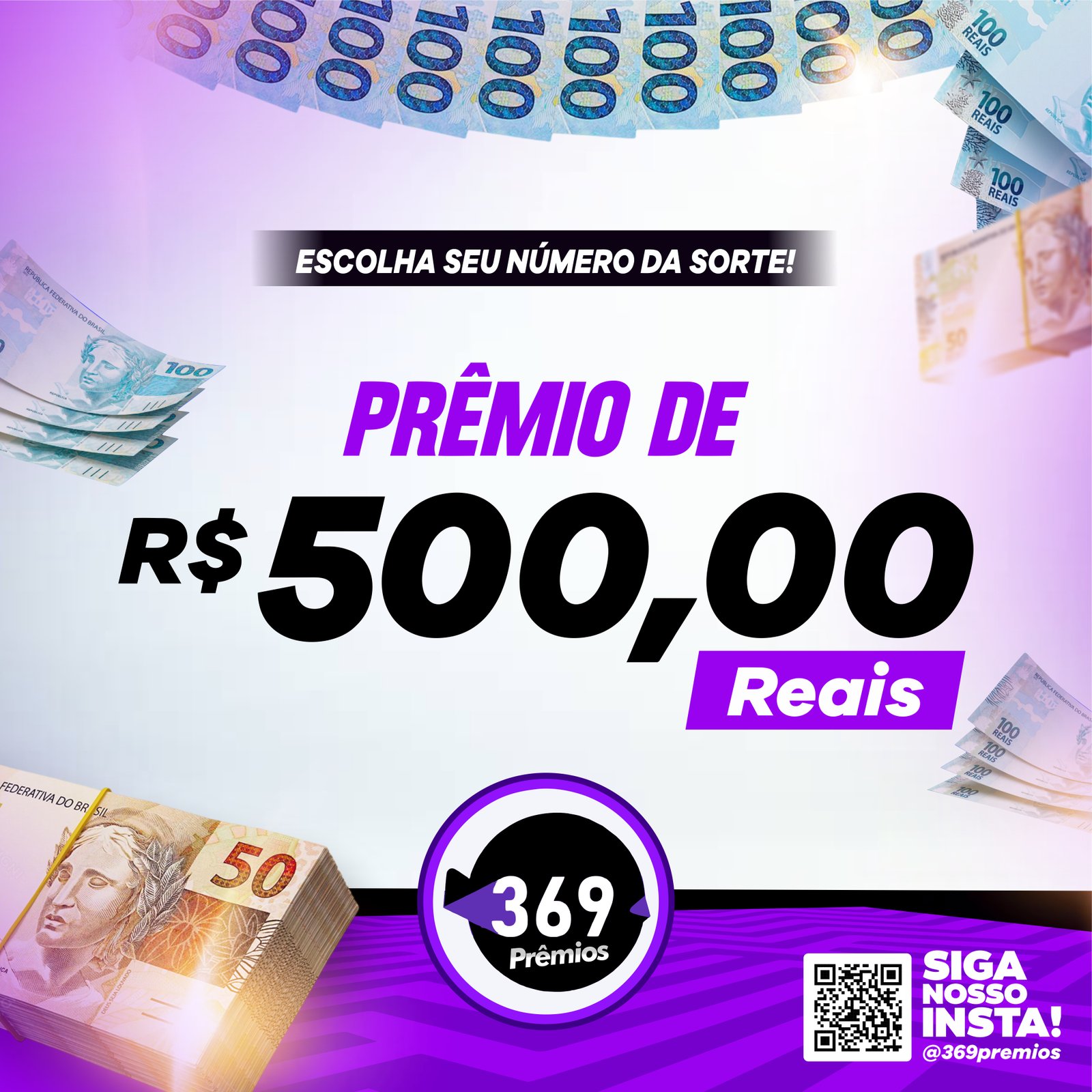 PIX DE R$500,00 GRÁTIS